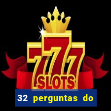 32 perguntas do livro do destino